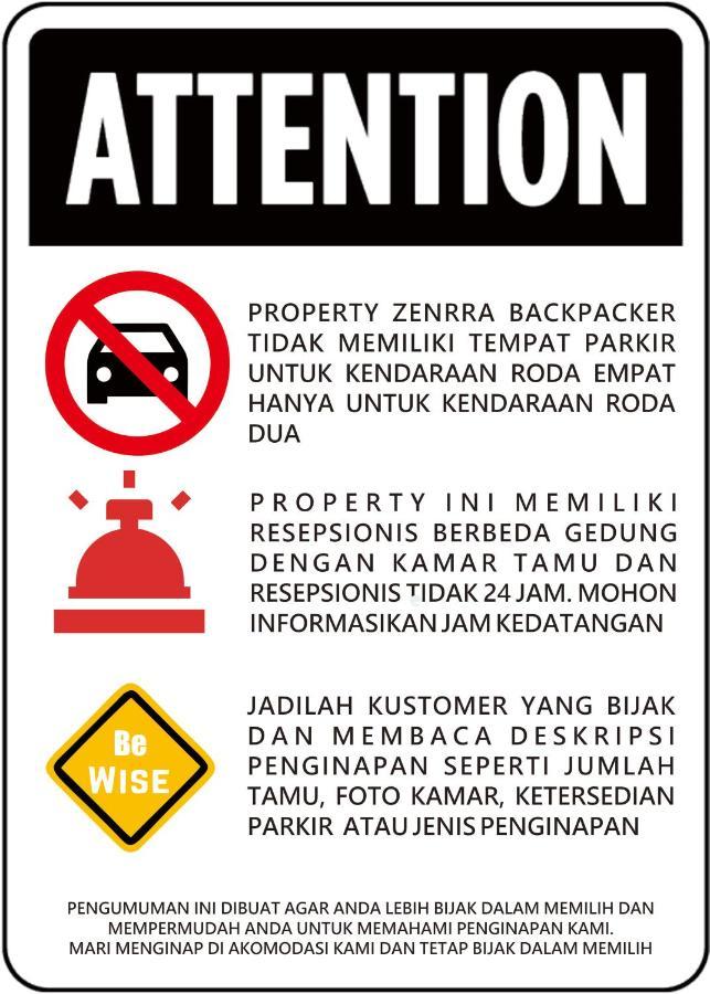 Zenrra Backpacker Asrama *